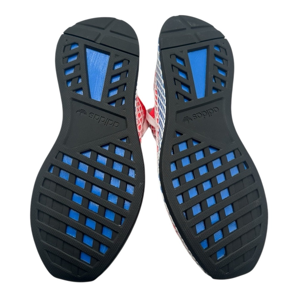 Adidas Originals Deerupt Runner Shoes YOUTH Kids Size 5 Red/Blue Sneakers DA9610 - Picture 10 of 10